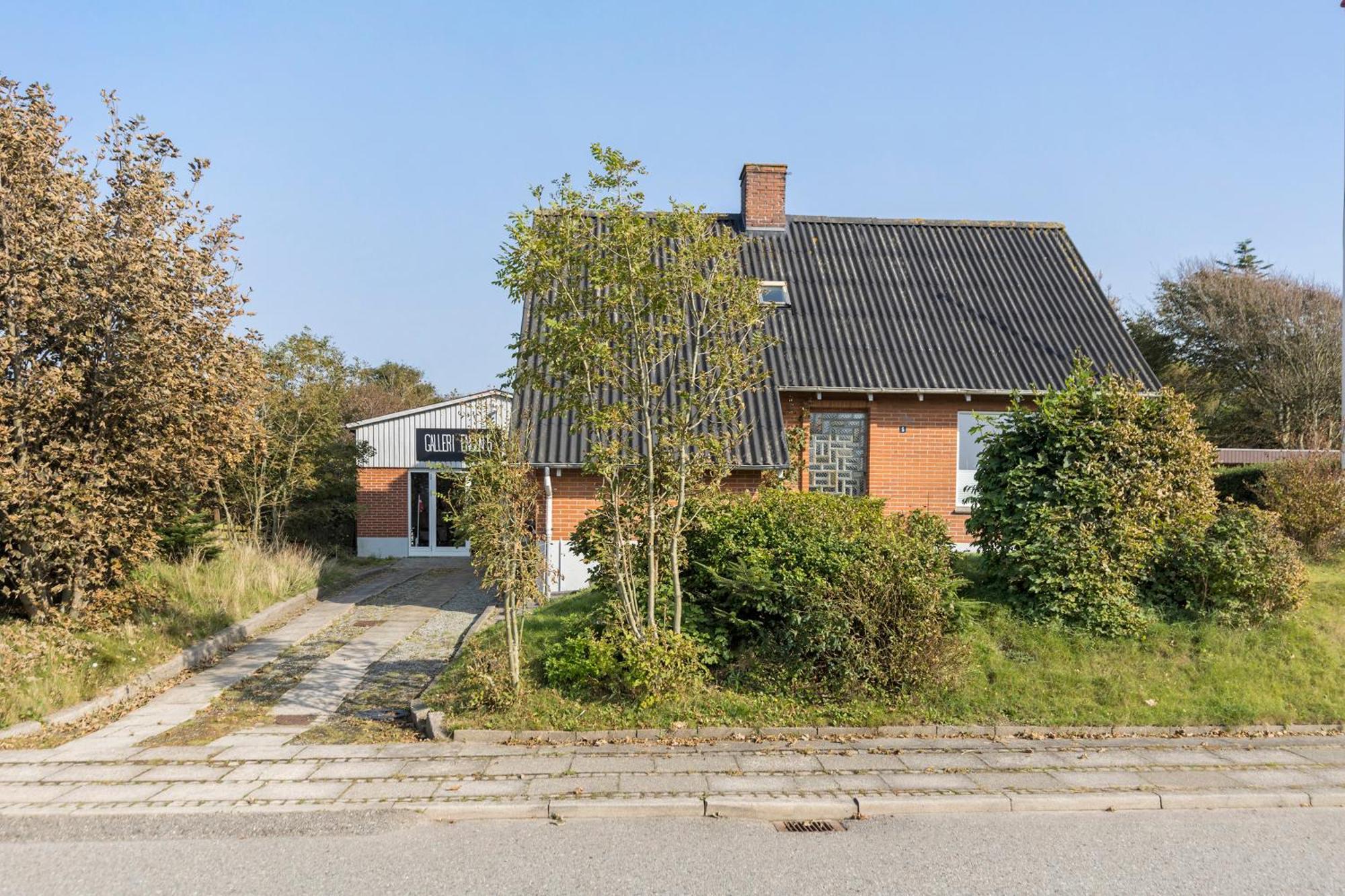 Bed and Breakfast Logi I Hus Med Kunst Og Have Vestervig Exterior foto