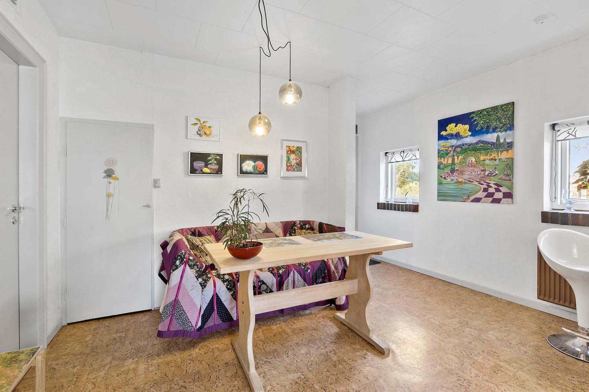 Bed and Breakfast Logi I Hus Med Kunst Og Have Vestervig Exterior foto
