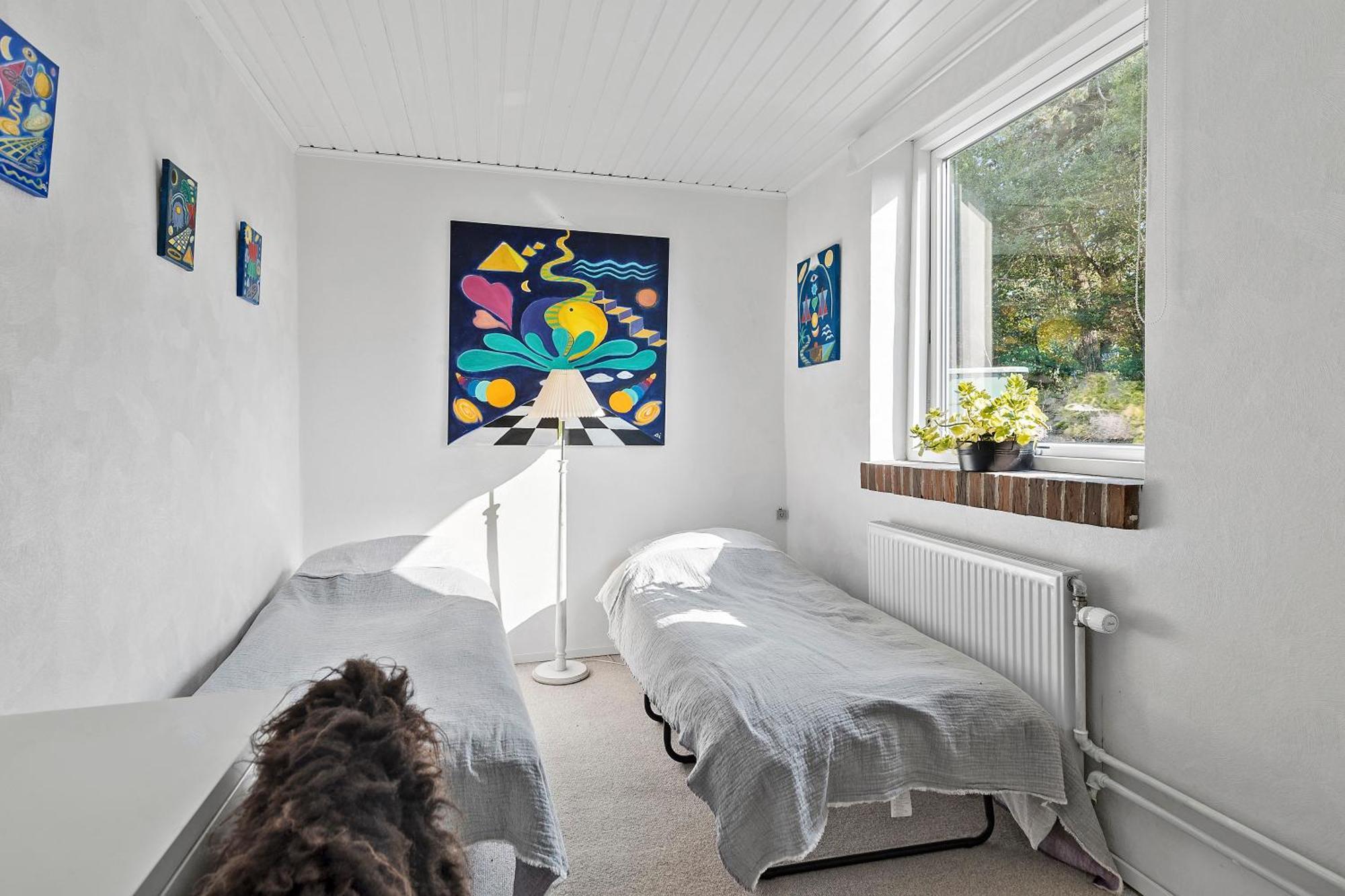 Bed and Breakfast Logi I Hus Med Kunst Og Have Vestervig Exterior foto